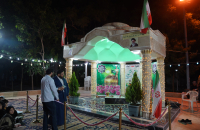 یادمان شهید گمنام بوستان شهید دل‌آذر به بهره‌برداری رسید/آغاز عملیات اجرایی مجموعه فرهنگی مشق عشق